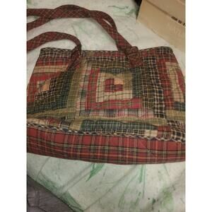 Quilted women's shoulder bag